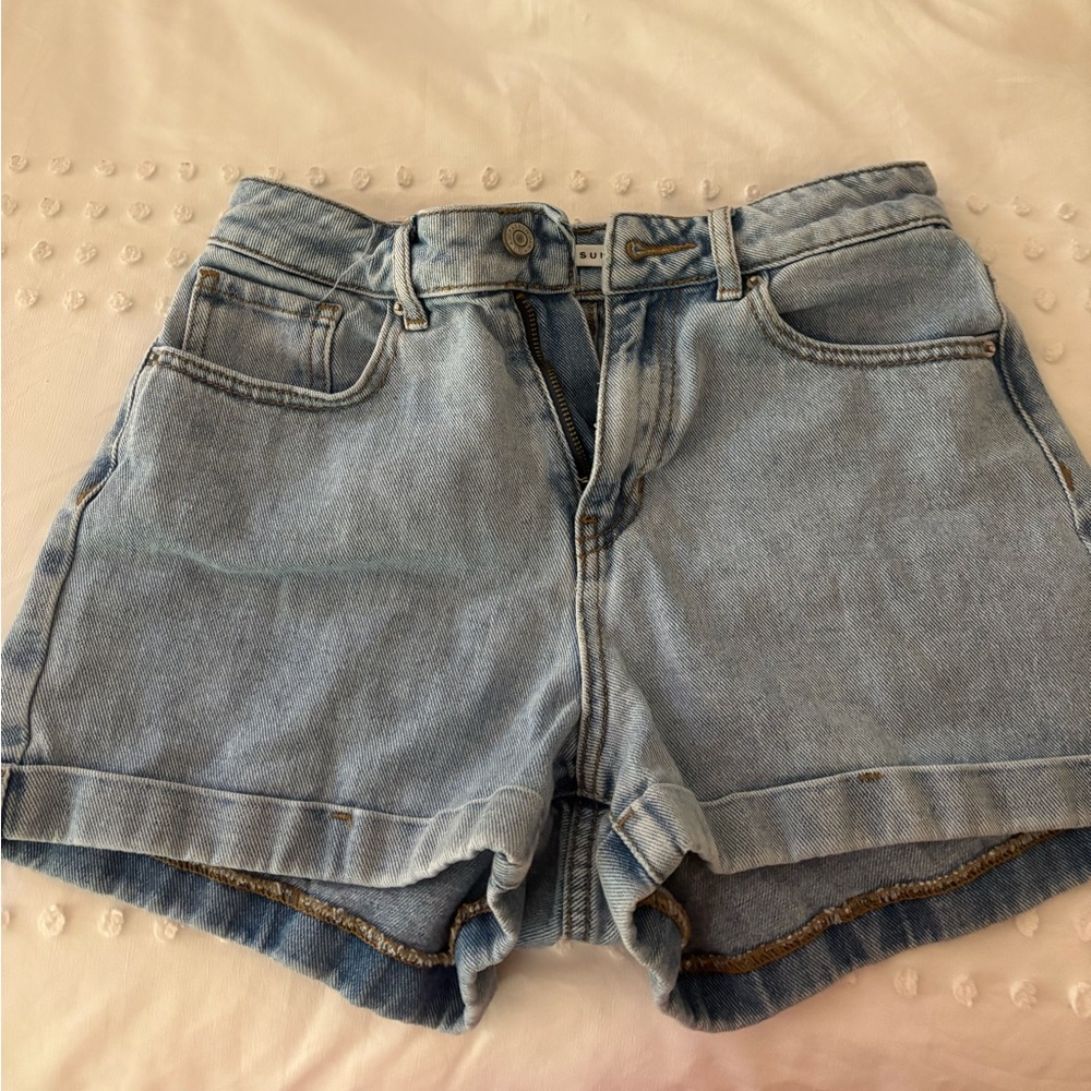 PacSun Light Blue Jean Shorts